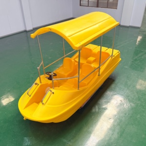 <span class=keywords><strong>Bateau</strong></span> électrique LLDPE 4 places, sports nautiques, loisirs en lac, embarcation nautique, liste de stock pour les stations balnéaires, flotte de marinas, roue à aubes - Product Image 2