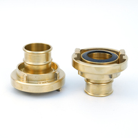 Raccord de tuyau d'incendie Storz en laiton DN50, connecteur d'hydrant marin, adaptateur, raccords de lutte contre l'incendie, sauvetage d'urgence, durable, 1,6 Mpa