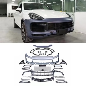 Nuevo Kit de Carrocería para Parachoques Delantero de Cayenne 2015-2017 con Recortes para Faros Antiniebla, Instalación con Pernos, Ajuste Universal - Product Image 1