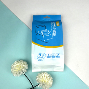 Protège-siège de toilette jetable imperméable pour <span class=keywords><strong>voyage</strong></span> - Product Image 2