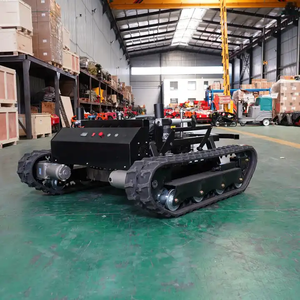 Livraison Gratuite Tondeuse à Gazon Télécommandée Tout-Terrain avec Moteur 1000mm, Nouvelle Tondeuse Robotisée à Rayon de Braquage Zéro - Product Image 3