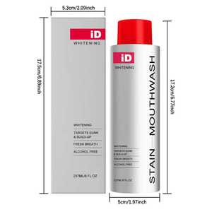 น้ำยาบ้วนปากสูตรอ่อนโยน ขนาดพกพา ช่วยให้ลมหายใจสดชื่น ป้องกันแบคทีเรีย ฟอกฟันขาว บริการรับผลิตแบรนด์ส่วนตัว ปริมาณ 237 มล. - Product Image 2