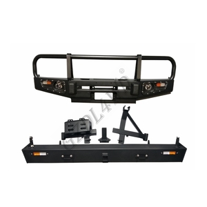 Accessoires tout-terrain <span class=keywords><strong>4x4</strong></span>, pare-chocs avant avec <span class=keywords><strong>treuil</strong></span> pour Patrol GR Y60 Wagon 1987-1997, série GQ, barre de protection - Product Image 4