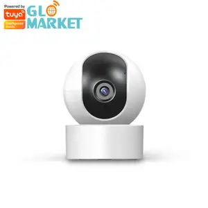 Glomarket智能迷你Wifi摄像机2/3MP图雅应用无线遥控双向音频高清运动检测报警闭路电视摄像机