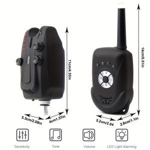 JSFUN 1 + 3 balıkçılık kablosuz Alarm enerji tasarrufu bir çekme dört Set deniz kutup balıkçılık yüksek hassasiyet depo balıkçılık Alarm seti - Product Image 5