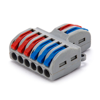 SPL-62 2 Zoll 6 Ausgang Schnellkabelanschluss Lampenanschluss kleiner Drahtanschluss Schiebe-Eingangsblock