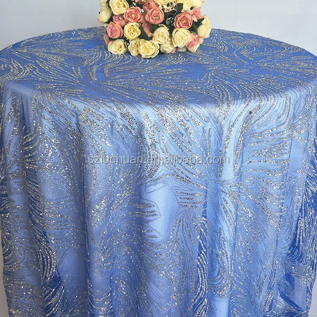 Wholesale Fancy Printed Linen Fabric for Ethnic Tablecloths