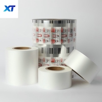Film alimentaire double canal en BOPP souple pour emballage de sushi, toast, algues, onigiri triangulaire, boule de riz et nori