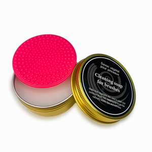 Marque privée personnalisé végétalien en gros solide <span class=keywords><strong>maquillage</strong></span> brosse nettoyant savon de <span class=keywords><strong>nettoyage</strong></span> pour pinceaux de <span class=keywords><strong>maquillage</strong></span> <span class=keywords><strong>Kit</strong></span> de <span class=keywords><strong>nettoyage</strong></span> - Product Image 4