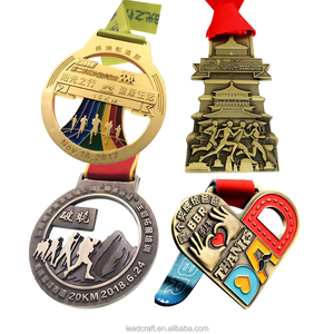 Medaglia Logo personalizzata Medaglia torneo sportivo medaglie escursioni 1 miglio medaglia - Product Image 1