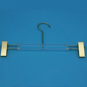 Hot Selling Custom Acryl Stand Kleerhanger Hout Kleerhangers Voor Doeken Hanger Coat