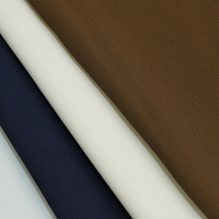 Tissu en maille mate respirant et infroissable 94% polyester 6% élasthanne pour chemises, robes, uniformes et vêtements décontractés