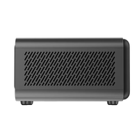 Proyector Salange S4 GTV, Proyector de Cine Inteligente con Control Remoto por Voz LED, Enfoque Automático, Proyector Interior para el Hogar