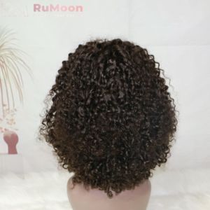Peluca Popular 13x4 HD con Cabello <span class=keywords><strong>de</strong></span> Bebé, 250% <span class=keywords><strong>de</strong></span> Densidad, <span class=keywords><strong>Pico</strong></span> <span class=keywords><strong>de</strong></span> Viuda, Cabello Vietnamita, Rizado Pixe, Cómoda Peluca en Forma <span class=keywords><strong>de</strong></span> M - Product Image 6