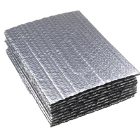 Feuille d'isolation thermique en aluminium personnalisée avec bulles d'air, barrière radiante pour toiture, résistante au feu