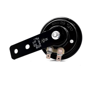 Wenle 12V 66MM 43030Hz 95-115dB BLACK+RED Iron Disc <strong>Klaxon</strong> MHN107 Motor <strong>Horn</strong> Universal Vehicle - Product Image 3
