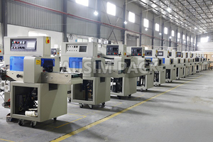 Alle 304 Edelstahl Keks-und Kuchen verpackungs maschine-Filmförderer-Brot fluss verpackungs maschine - Product Image 6