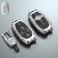 Housse de porte-clés de voiture en alliage de zinc créatif pour Geely Xingyuan Geome Proton E.MAS 5 étoiles Wish