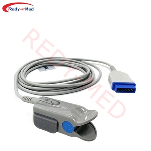 Pince médicale de doigt adulte de sonde de capteur de SPO2 compatible pour <span class=keywords><strong>GE</strong></span> Marquette - Product Image 2