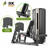 Machine de presse à jambes commerciale SK-FM54 avec support dorsal et plateforme inclinée pour l'entraînement des quadriceps