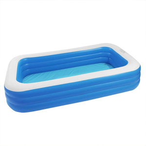 <span class=keywords><strong>Piscine</strong></span> <span class=keywords><strong>gonflable</strong></span> rectangulaire en PVC de 10x6 <span class=keywords><strong>pieds</strong></span> pour la famille, idéale pour le jardin et l'extérieur - Product Image 2