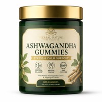 Gummies véganes OEM à marque privée Ashwagandha Fudge pour la santé immunitaire, l'endurance, la force et la gestion du stress – Déconseillé aux femmes enceintes