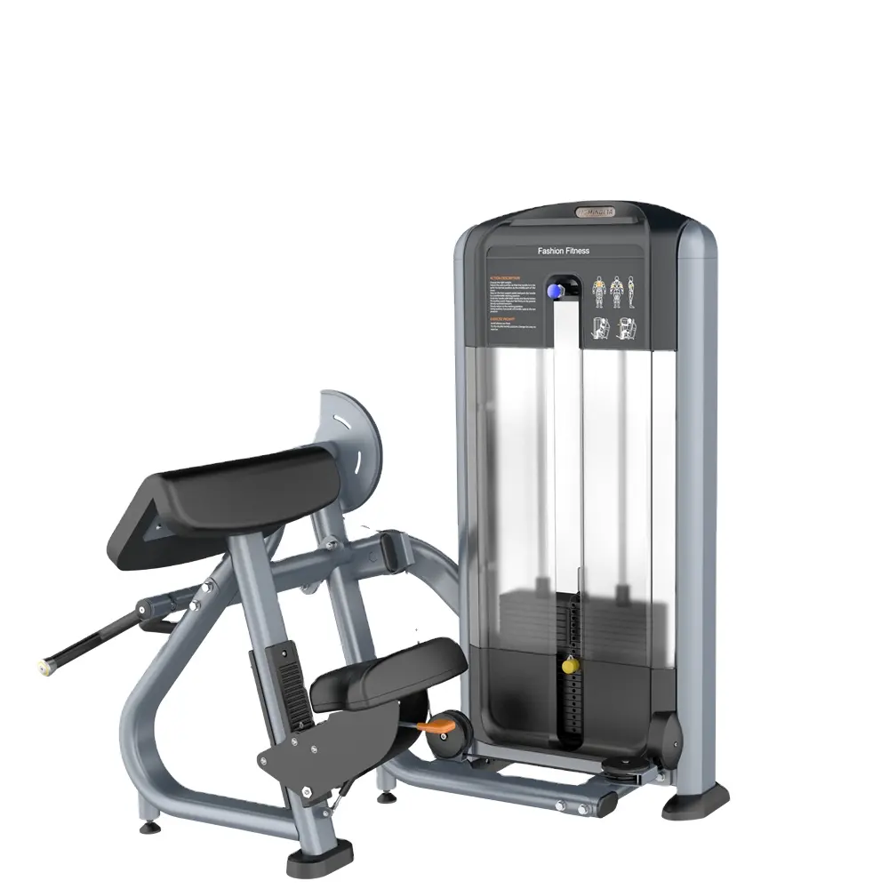 Top Rank Gym Equipment Wholesale MND-FF30 Drop Shipping Fitness Equipment 45 Degree Camber Curl