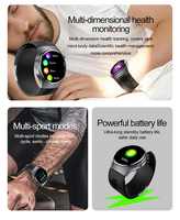 Reloj Inteligente Saludable con Bomba de Aire y Medidor de Presión Arterial S201 2026, Pantalla AMOLED de 1.56 Pulgadas, Función EDA, Monitor de Frecuencia Cardíaca Multicanal 4PD