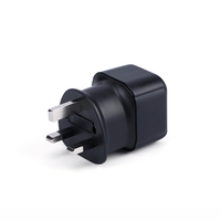 Adaptateur de Voyage de Haute Qualité du Royaume-Uni vers l'Europe, Adaptateur Universel de Voyage UK pour la Plupart des Prises Européennes (UE, Espagne, France) Types C/E/F