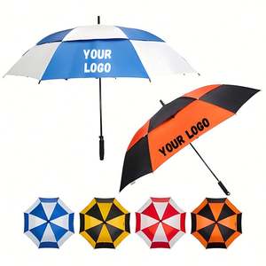 Parapluie de voyage droit, imperméable et promotionnel pour femme, portable, personnalisé, à ouverture manuelle, en tissu, protection solaire - Product Image 1