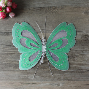 Invitaciones de Boda al por Mayor con Forma de <span class=keywords><strong>Mariposa</strong></span> Única, Brillantes y Verdes - Product Image 6