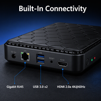 Server Penyimpanan Mini NAS Cloud Pribadi Penyimpanan Terhubung Jaringan Server Media Rumah Cadangan Data SATA 3.0 Akses Jarak Jauh hingga 30TB