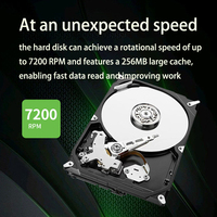 ST2000VX017 3,5-Zoll SATA 6Gbps 64MB 5400RPM Interne Festplatte 2TB für Überwachungs- und Sicherheits-DVR