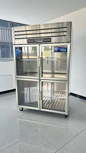Réfrigérateur vertical sans givre en acier inoxydable ES-DS02 avec porte vitrée, le plus vendu, haute qualité - Product Image 5