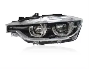 Headlight For BMW 3 Series 2016-2018 F30 LED Headlight OEM 63117339385 63117339386 To Replace Headlamp