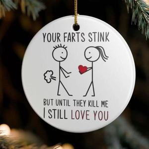 High Quality Luxury Ceramic Christmas Tree Ornament Sublimation Blank Ornament for Holiday Decorations - Product Image 5