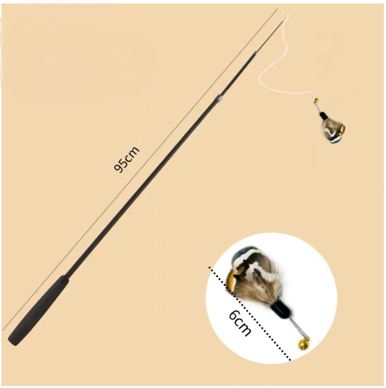 toughness telescopic rod fitting head