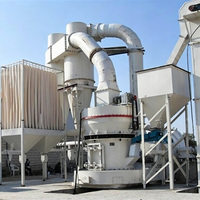 Broyeur Raymond à haute pression réglable pour minerais, broyeur ultra-fin, roulement de moteur, marque Sinoma, 1,0-4 T/h