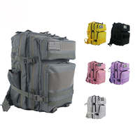 Sac à dos tactique de sport FDFIT personnalisable Oxford 900D 45L imperméable Molle Gym Mochila