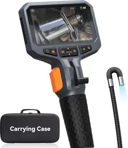 Kamera endoskopi nirkabel 1200P HD, kamera inspeksi Borescope untuk ponsel iPhone Android IP67 tahan air kamera ular dengan lampu