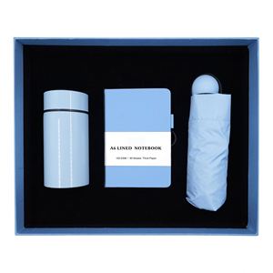 Regalos Promocionales Corporativos, Cuaderno de PU, Paraguas y Vaso en Caja de Regalo con Logotipo Personalizado para Regalos de Bienvenida Empresariales - Product Image 2
