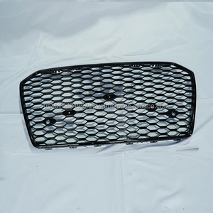 New High Quality Gloss <b>Black</b> ABS Aftermarket Grille for Audi A6 C7.5 S6 RS6 2016-2018 | Fast Delivery | US Cross-border Service - Product Image 4