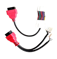 Cable de Diagnóstico OBD2 Autel para Tesla, Adaptador de Doble Cabeza para Model 3 Y EV, Arnés de Conector de 16 Pines para Escáner Autel