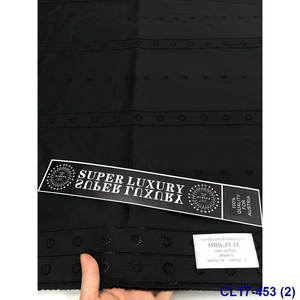 Tela de encaje Lisami Trend Light Polish Antiku para hombre, tela de algodón suizo con flores de voile africano para hombre - Product Image 2