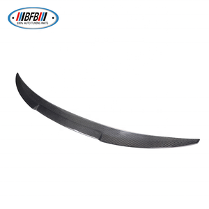 Per <span class=keywords><strong>BMW</strong></span> E82 <span class=keywords><strong>1</strong></span> <span class=keywords><strong>serie</strong></span> 2 porte <span class=keywords><strong>Coupe</strong></span> M4 Style posteriore tronco Spoiler Spoiler auto in fibra di carbonio - Product Image 2