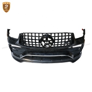 Pour <span class=keywords><strong>Mercedes</strong></span> Benz GLE 350 GLE63AMG C167 séparateur de lèvre avant mise à niveau vers le Style Larte - Product Image 4