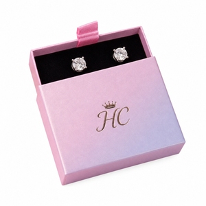 Fashion Jewelry Drawer Case Ribbon Puller Custom Color Earring Box High Volume Jewelry Packaging Manufacturer OEM Accepted - Product Image 3