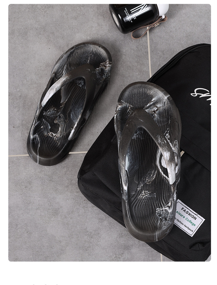 Men Slippers Casual Shoes Summer Outdoor Beach Breathable Flip Flops Home Slippers