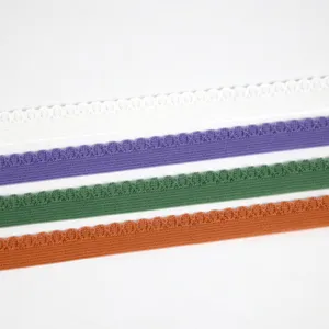 Customized Elastic Webbing Crochet Technics Elastic Band Ultrathin Webbing Strap