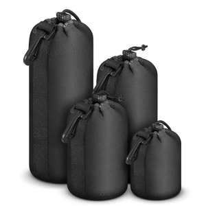 Funda impermeable de neopreno para lente de cámara, funda protectora suave con cordón para <span class=keywords><strong>Canon</strong></span>, Sony, Nikon, la mayoría de las cámaras SLR digitales - Product Image 1